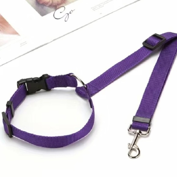New Dog Safety Strap For Car / Truck / Auto Purple - Picture 2 of 8